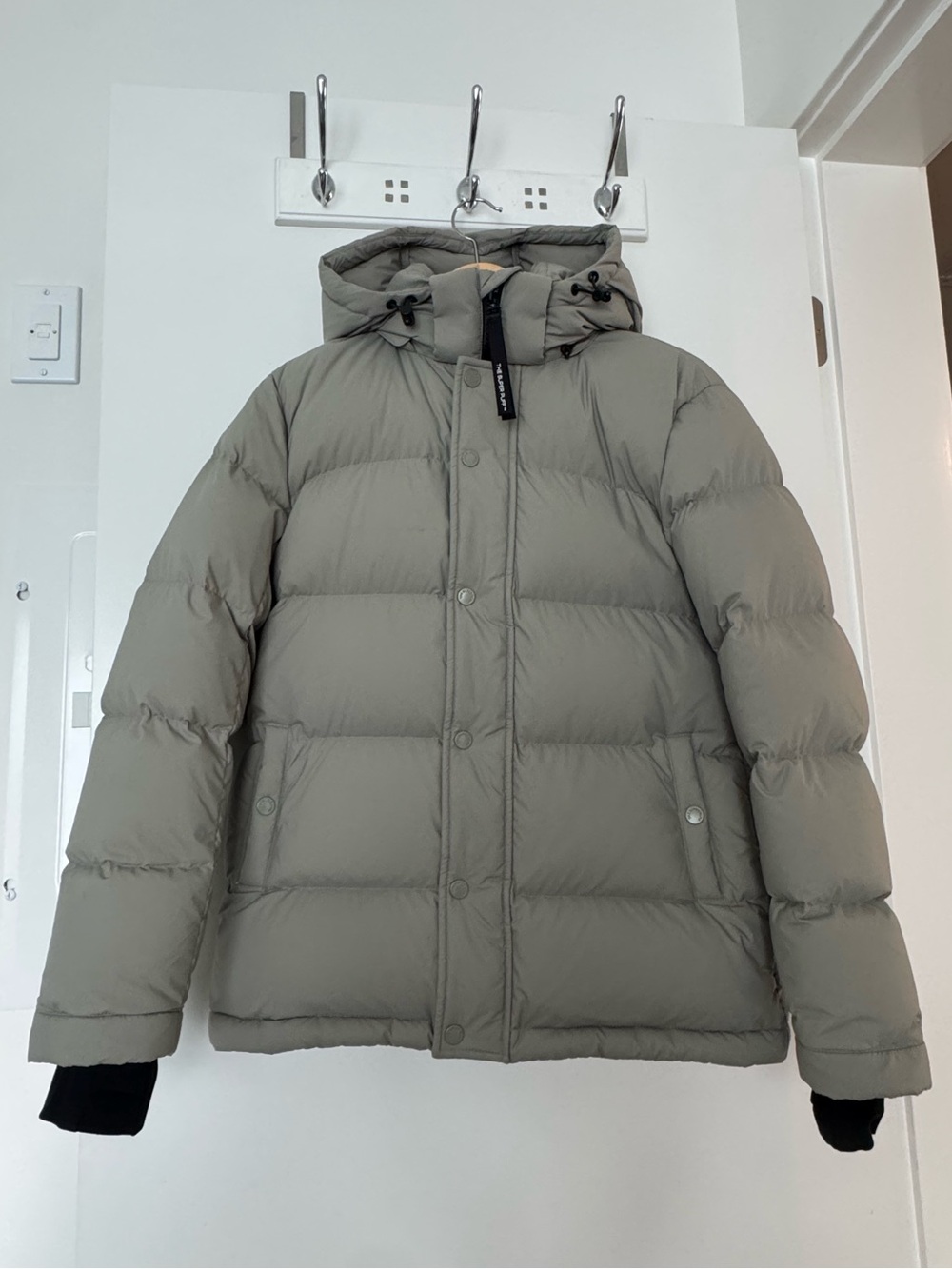 Aritzia TNA The Super Puff Original 700+ Down Jacket Sage Grey XXXS 3XS